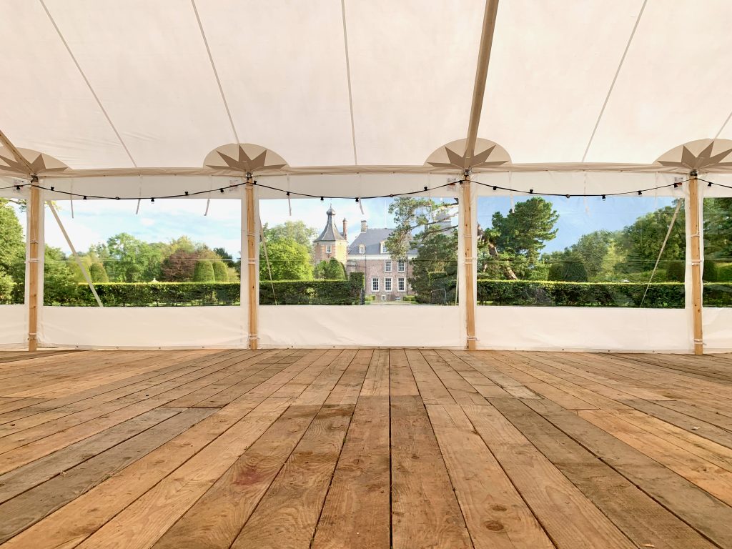 tentenwerk sailcloth 14x25m zijwanden