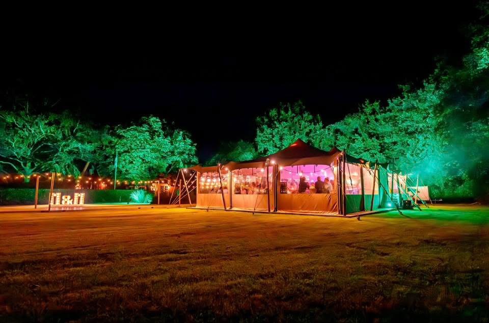 Tentenwerk Stretchtent Met Zijwanden Licht