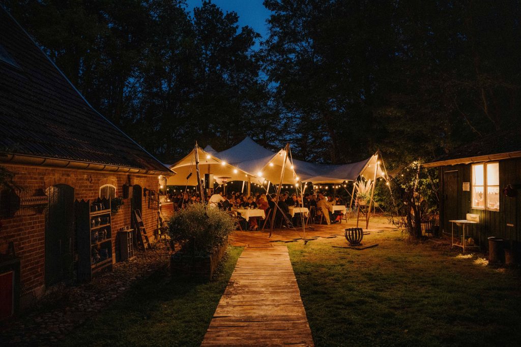 tentenwerk stretchtent avond