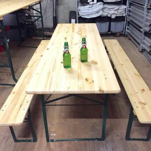 huur biertafelset (zonder rokken)