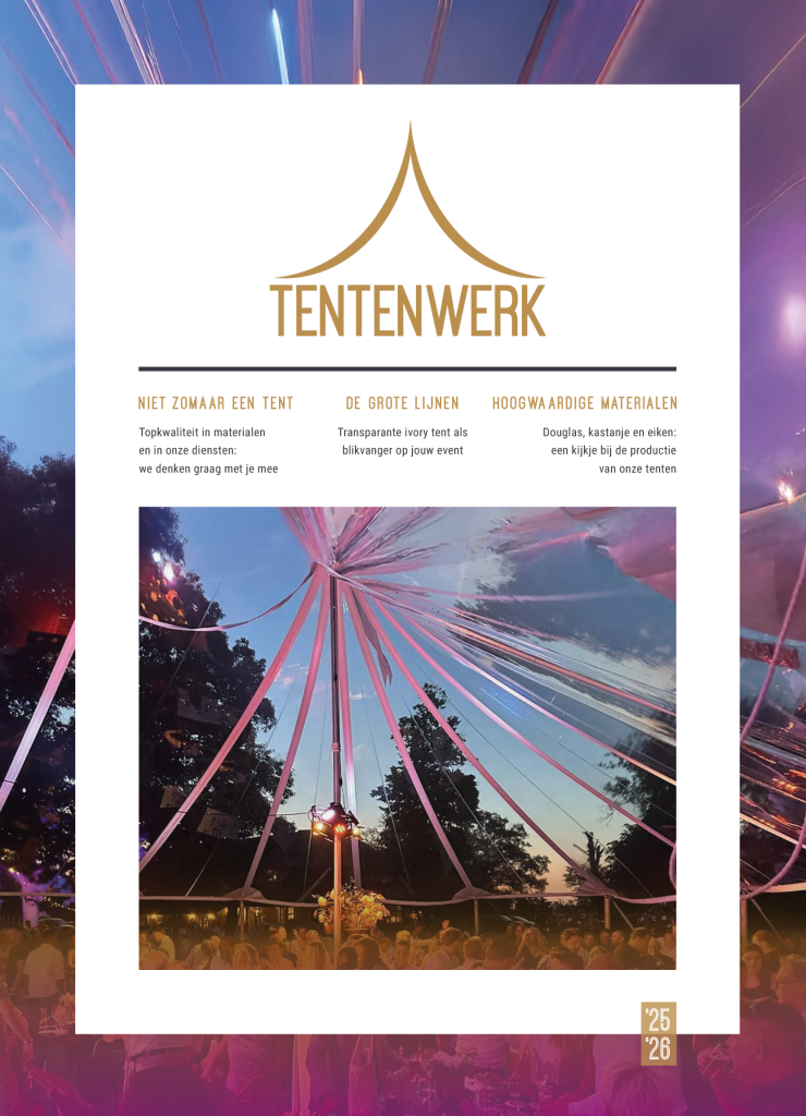 tentenwerk magazine cover